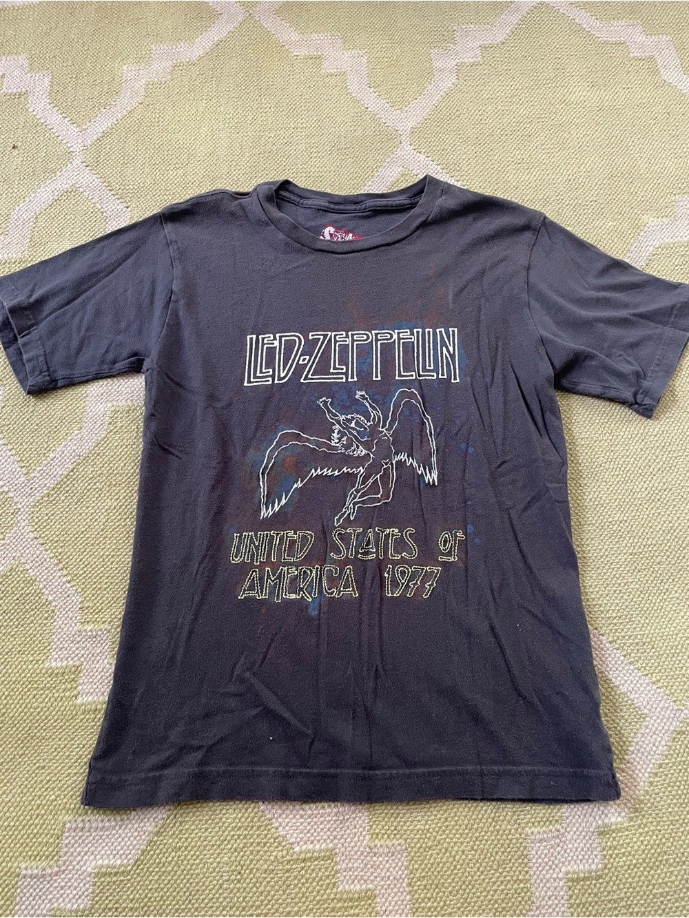 Kids’ Led Zeppelin Black Graphic Band Tee